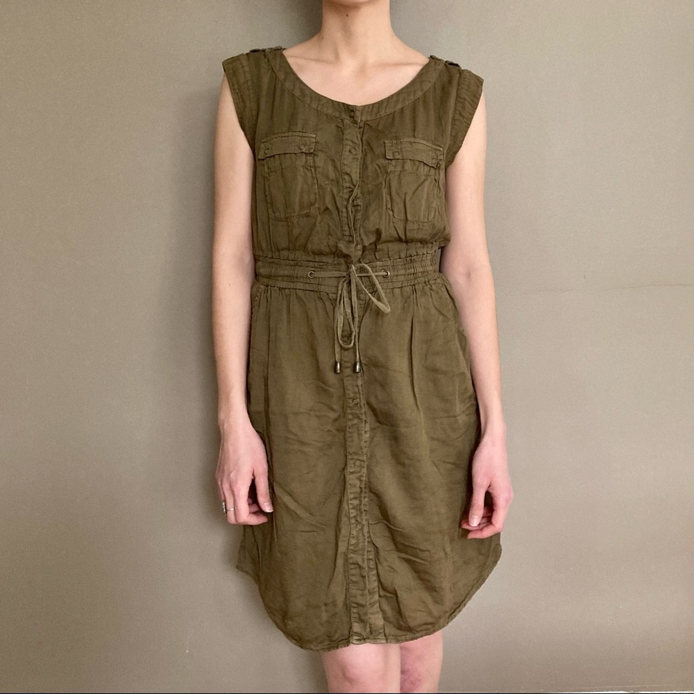 Anthropologie Hei Hei Safari Military Dress